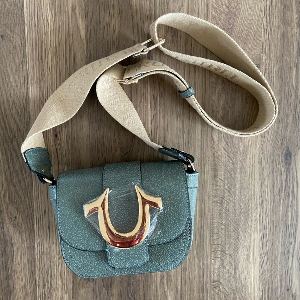 NWOT True Religion Mini Flap Crossbody Bag